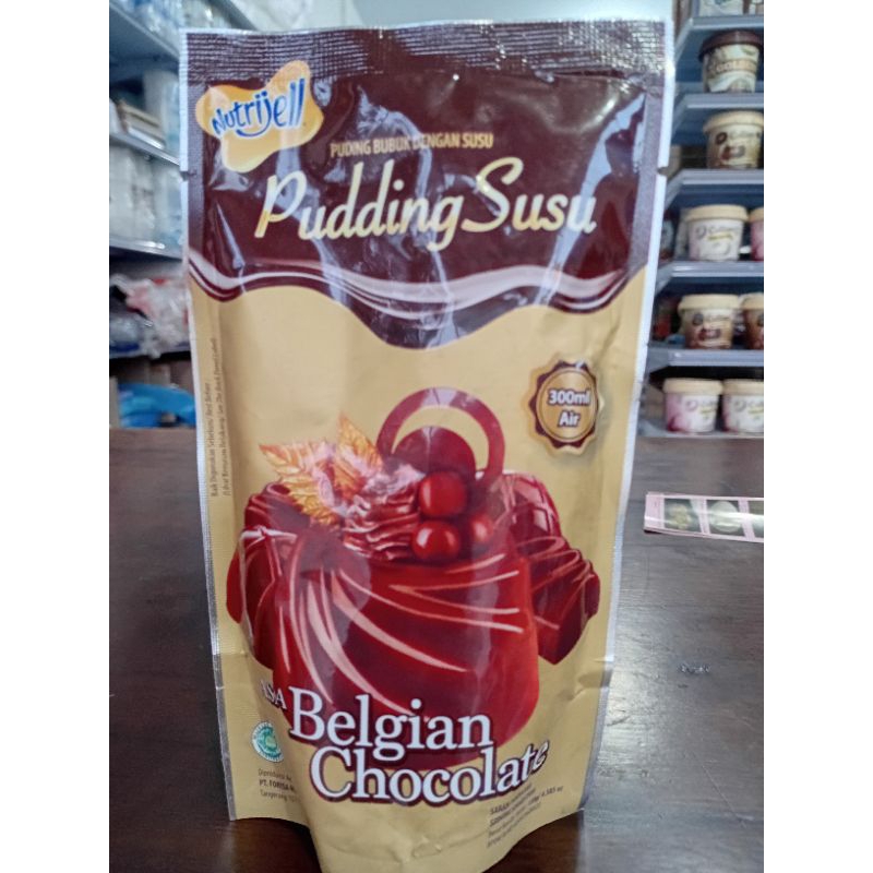 

Puding susu Nutrijell Belgian Chocolate