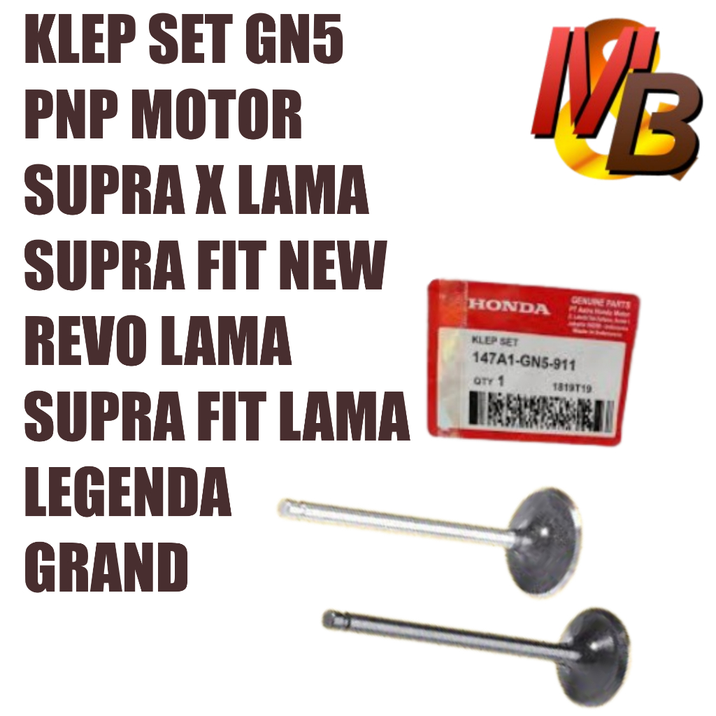 klep set gn5 pnp motor legenda grand supra x lama supra fit lama supra fit new revo lama