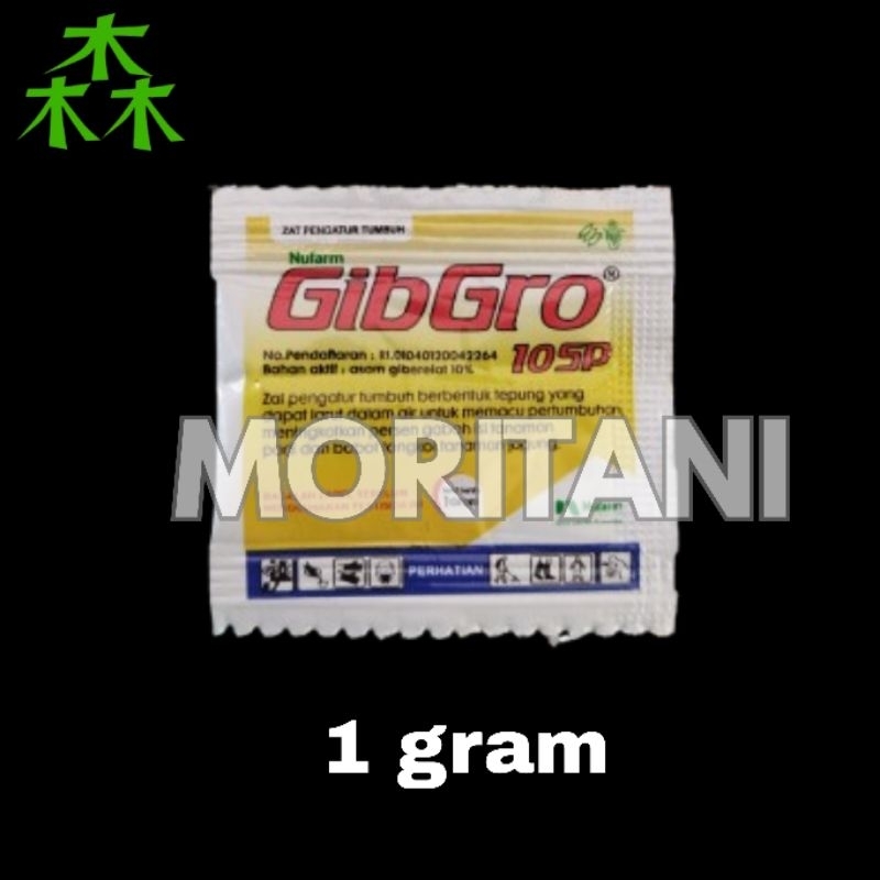 GIBRO 10 SP 1 gram GA3 10% ZPT Asam Giberelat Untuk Pertumbuhan Tanaman