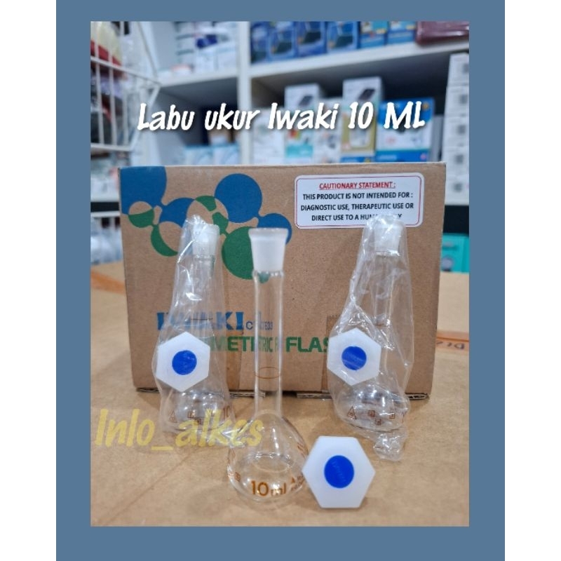Labu Ukur IWAKI 10ML / IWAKI / 10ML / LABU UKUR