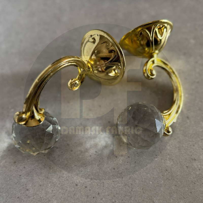 Hook Emerald Kristal Bola | Pengait Gorden Mewah