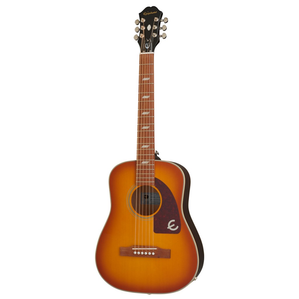 Gitar Akustik Elektrik Epiphone Lil Tex Travel Guitar Original With Bag