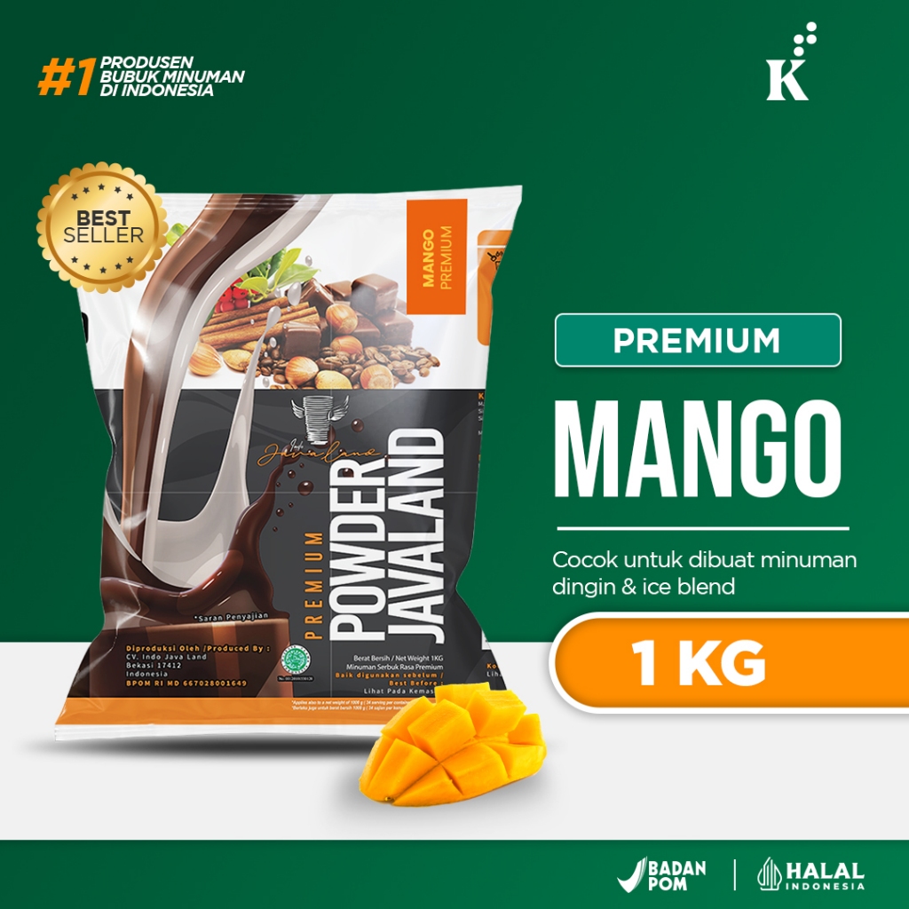 

Bubuk Minuman Premium Mango JavaLand Grande Depok 1kg