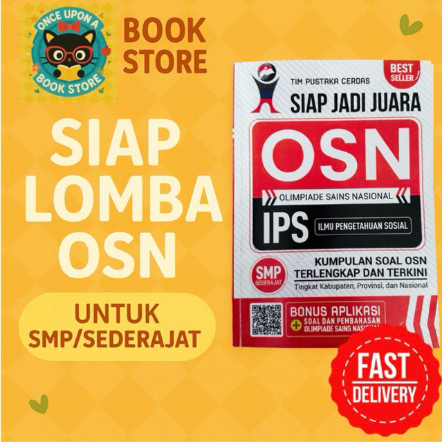 [PRELOVED] Buku Olimpiade OSN SMP (IPS) “SIAP JADI JUARA”