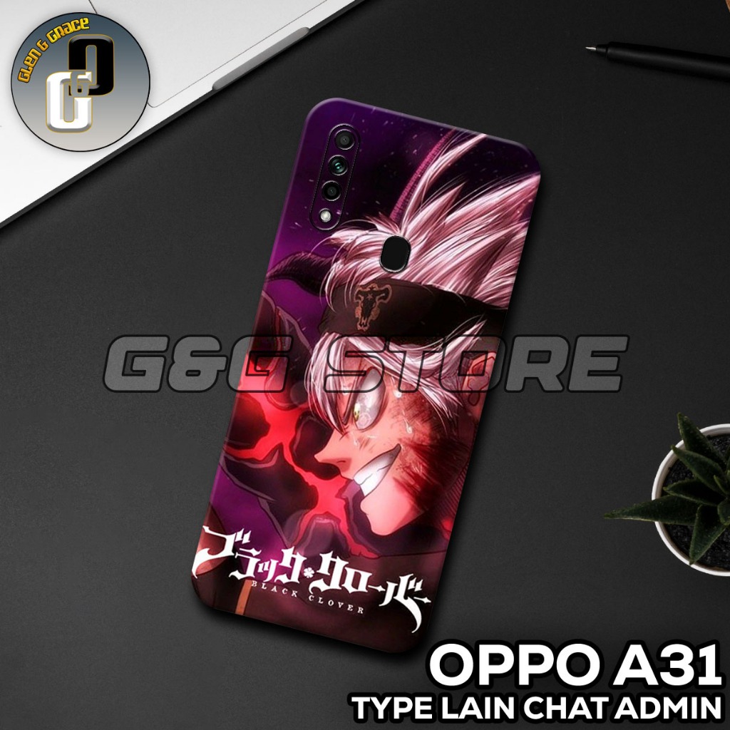 G12/SOFTCASE PROCAMERA OPPO A31 DAN ALL TYPE MOTIF ANIME SOFTCASE OPPO CASE SILIKON SOFTCASE PELINDU