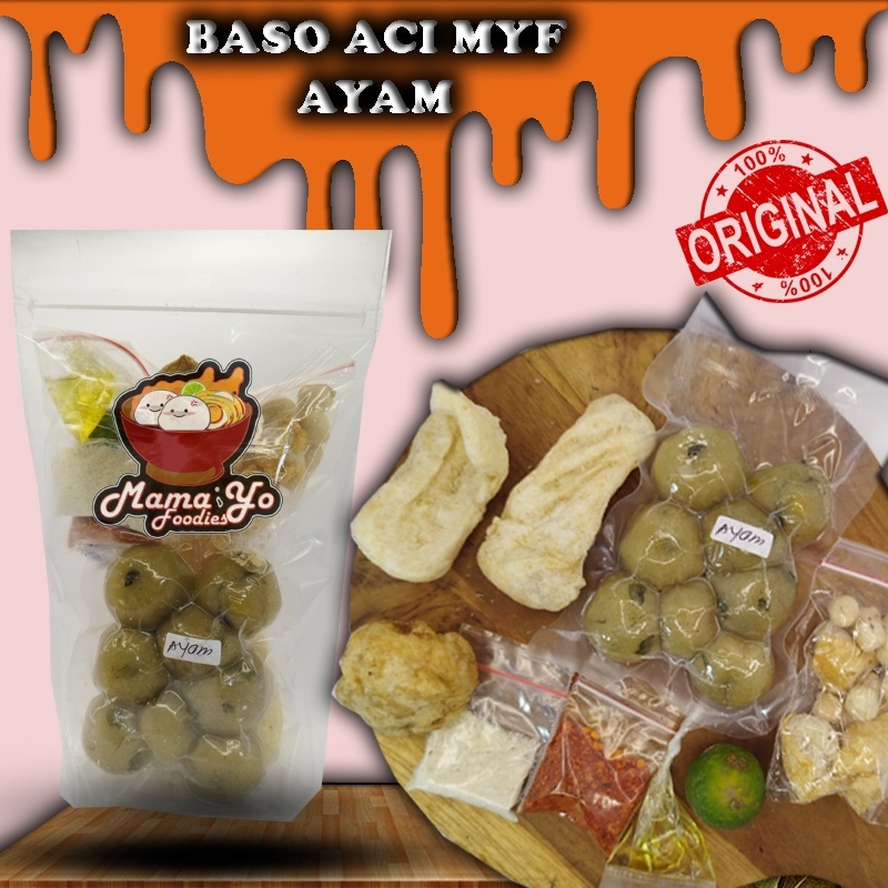 

Baso Aci Mama Yo Foodies - Ayam - Baso Aci Surabaya