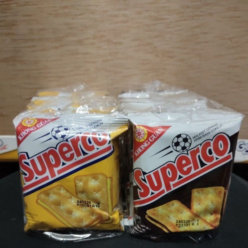 

Khong guan superco 1renceng isi 10sachet