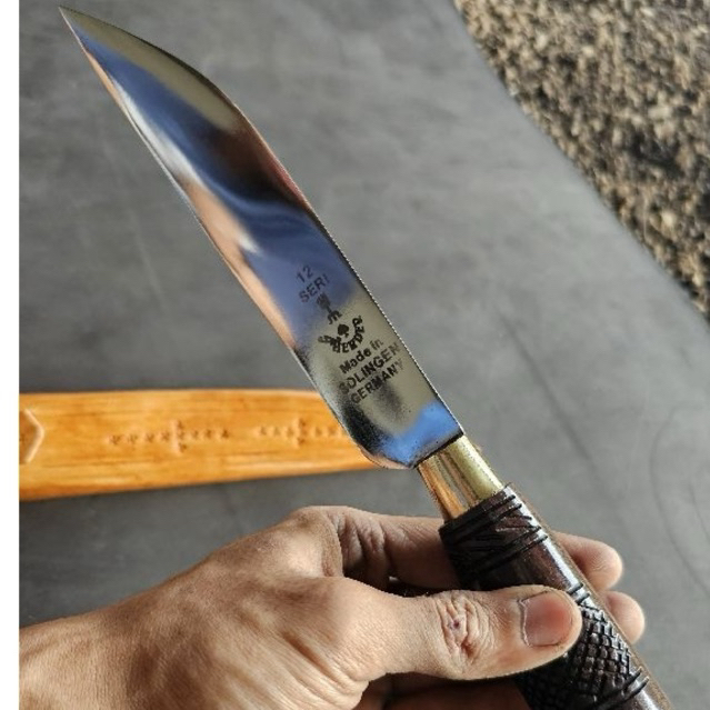 Pisau Cap garpu original (solingen germani)