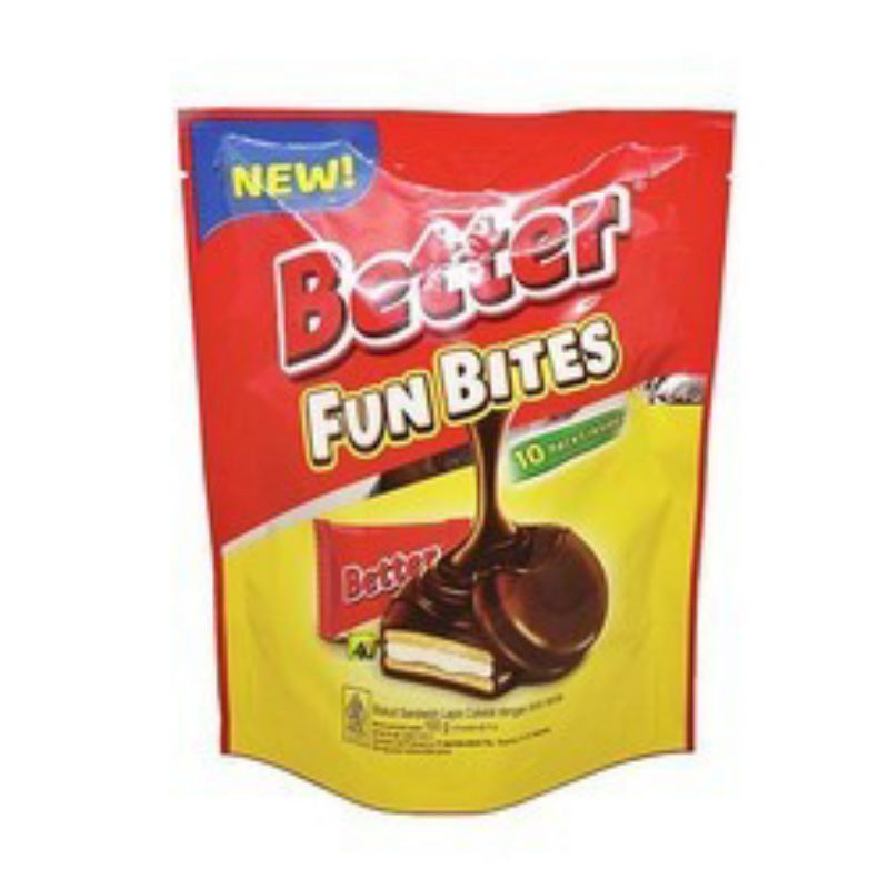 

Better Fun Bites Pouch 100gr isi 10pcs × 10gr