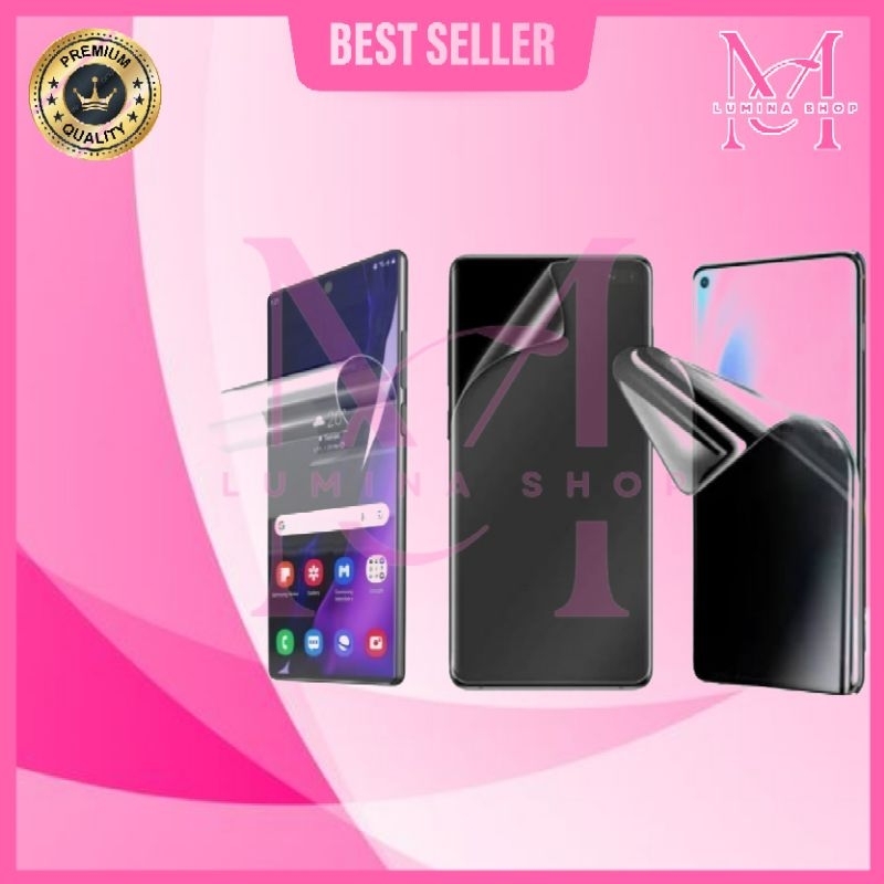 COD+GRATIS ONGKIR XIAOMI MI 10T 11T 12T PRO Anti Gores Hydrogel Matte Anti Glare Clear Bening Pelind