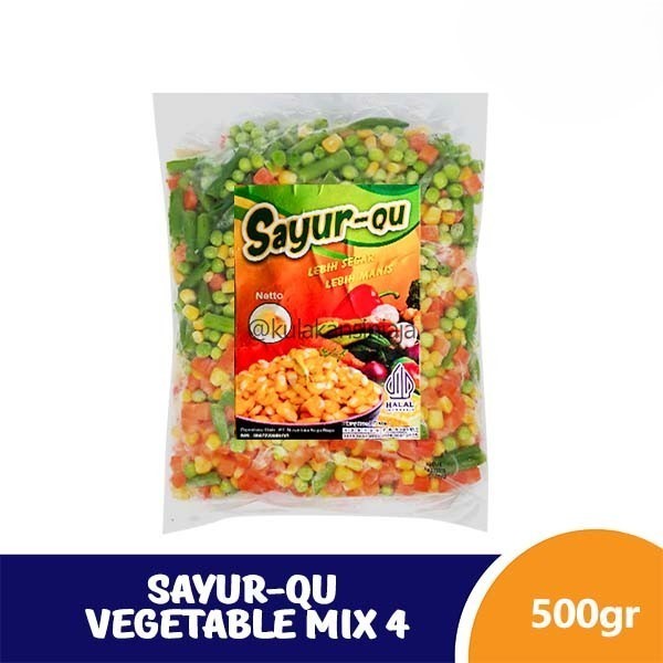 SAYUR-QU VEGETABLE MIX 4 500GR