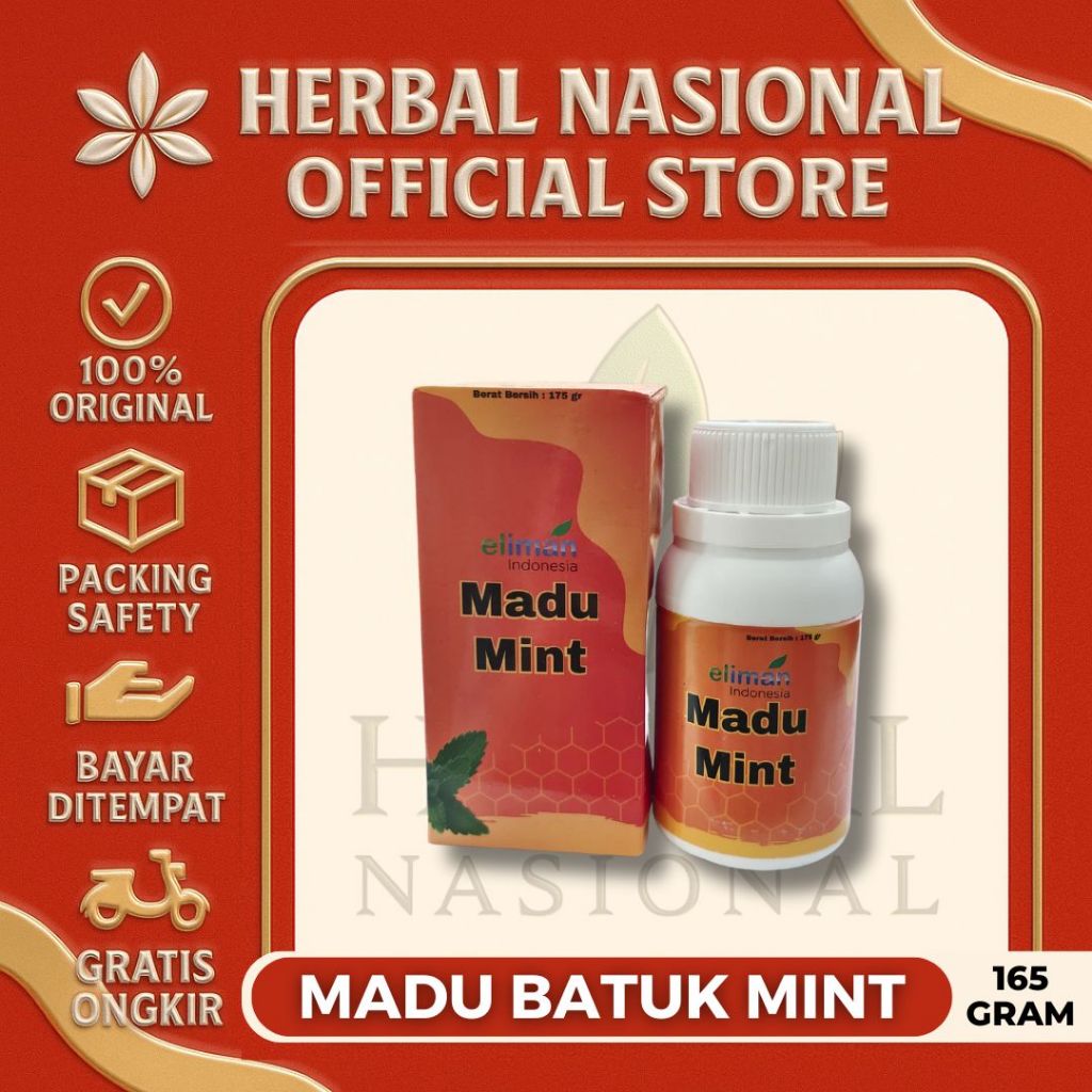 

Madu Batuk El Iman Batuk Eliman berdahak dan kering 165 g