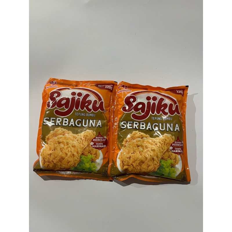 

sajiku tepung bumbu serbaguna kemasan 220g