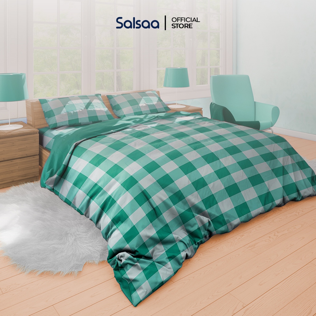 Salsaa Set Sprei Polymicro Karakter Non-Rumbai Emily Parsley - King dan Queen Size