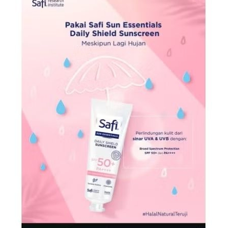 Safi sunscreen spf 50+ / sunscreen sensitif/ Sunscreen jerawat / sunscreen firal