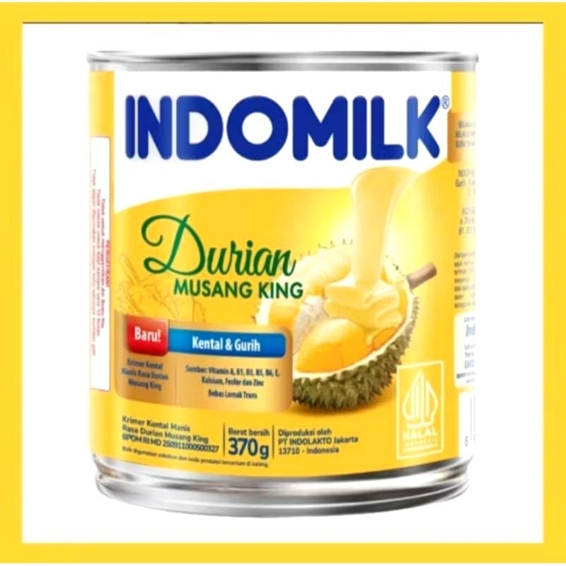 

INDOMILK SUSU KENTAL MANIS DURIAN MUSANG KING