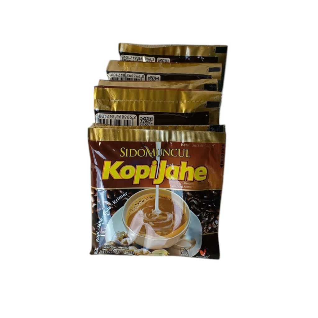

KOPI JAHE SIDOMUNCUL 1 SACHET KOPI JAHE GULA KRIMER