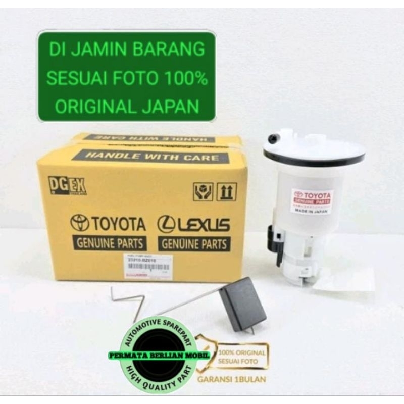 fuel pump assy pompa bensin komplit avanza xenia old 2003-2011 original japan garansi 1bulan