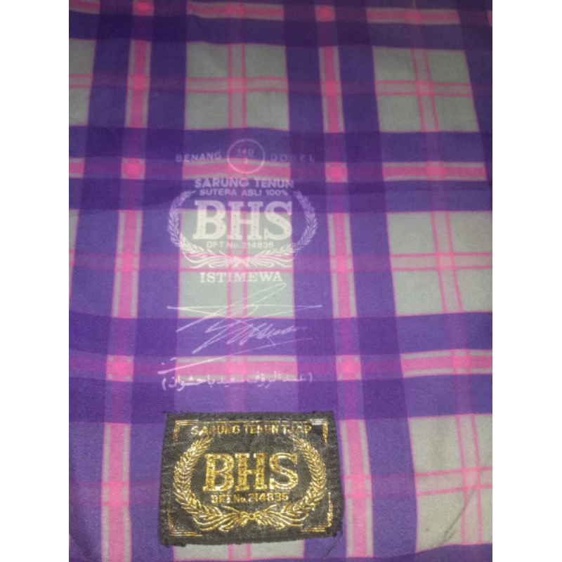 sarung bhs istimewa full sutra spunslik bekas minus