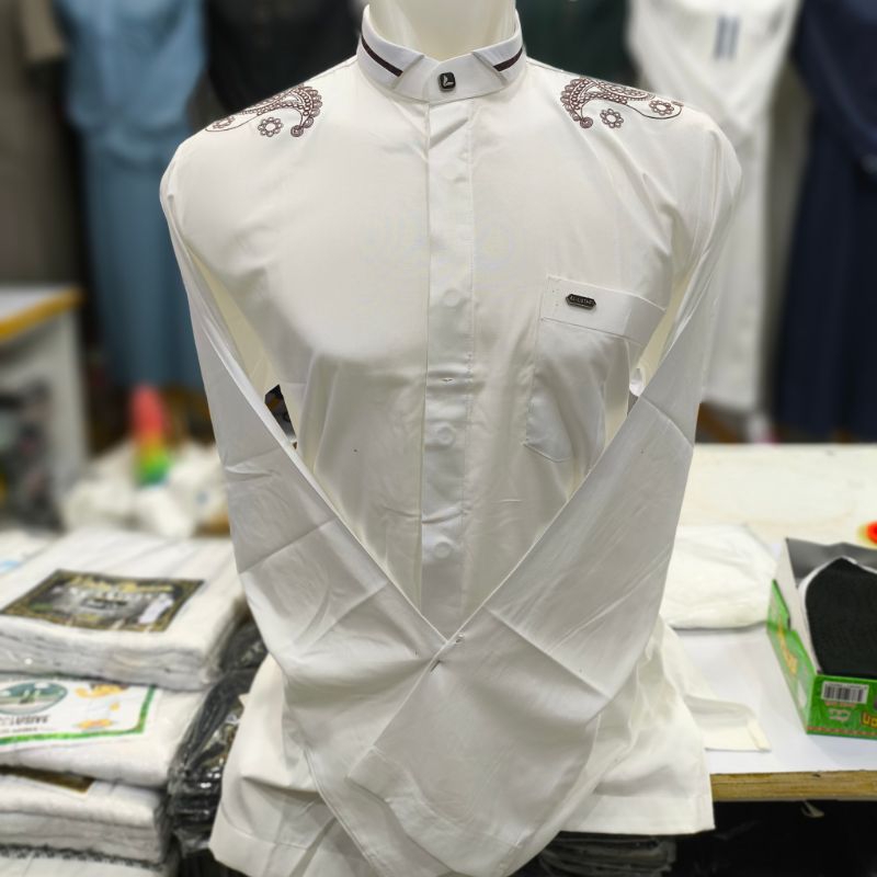 Baju Koko Al Luthfi  Lengan Panjang  Premium/Koko Al Lutfi Premium Full Katun