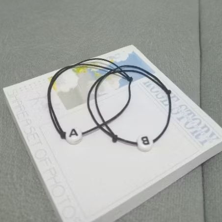 gelang tali Giok couple huruf