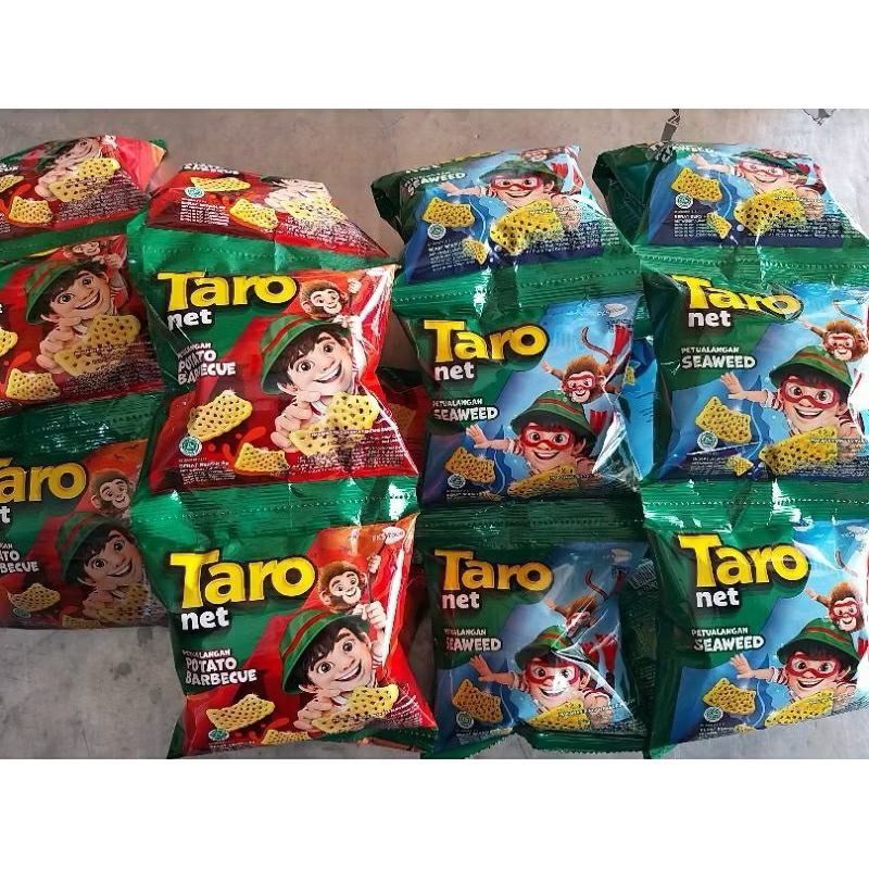 

taro snack renceng 10pcs x 8gr