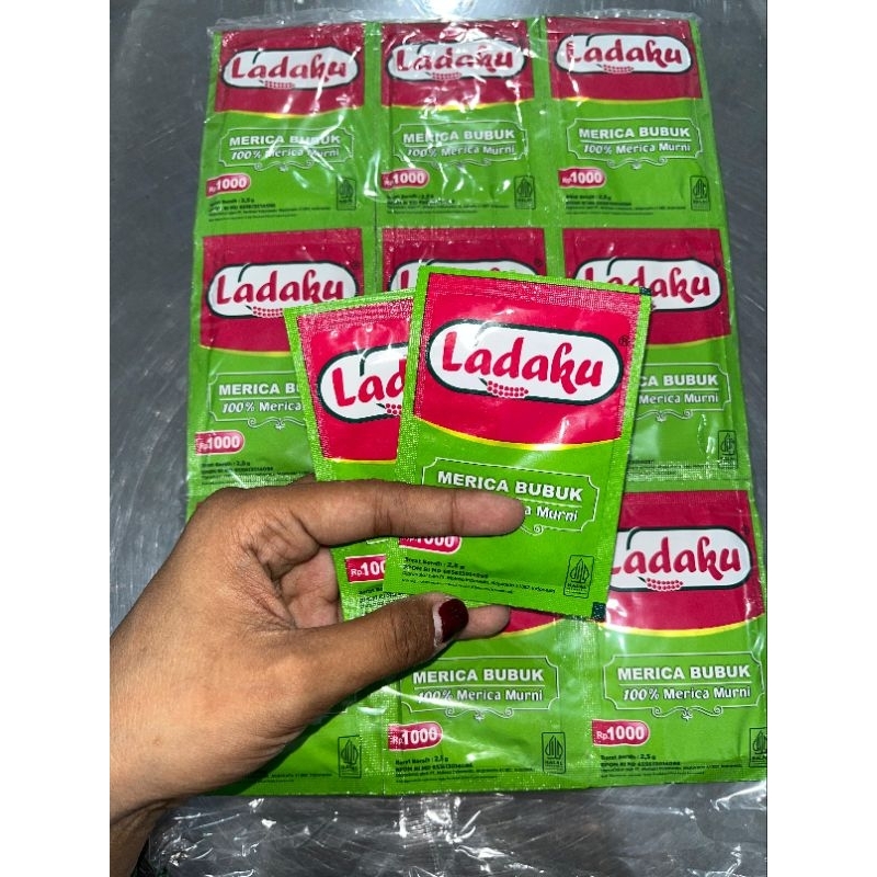

LADAKU MERICA BUBUK MURNI 12X2,5GR SACHET