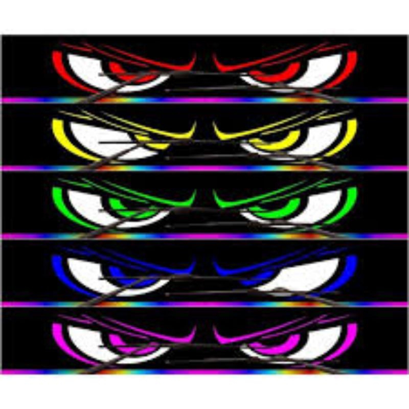 

sticker mata kedip hologram,isi 5 cocok untuk miniatur ukuran 1cmx6cm