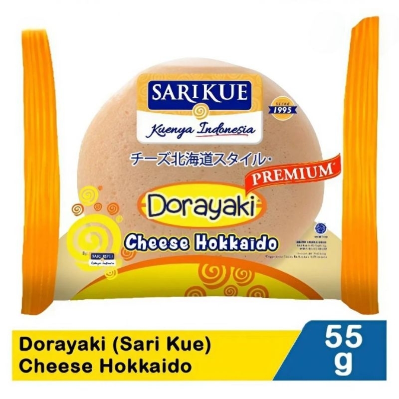 

Sari Roti Dorayaki Cheese Hokkaido 55g