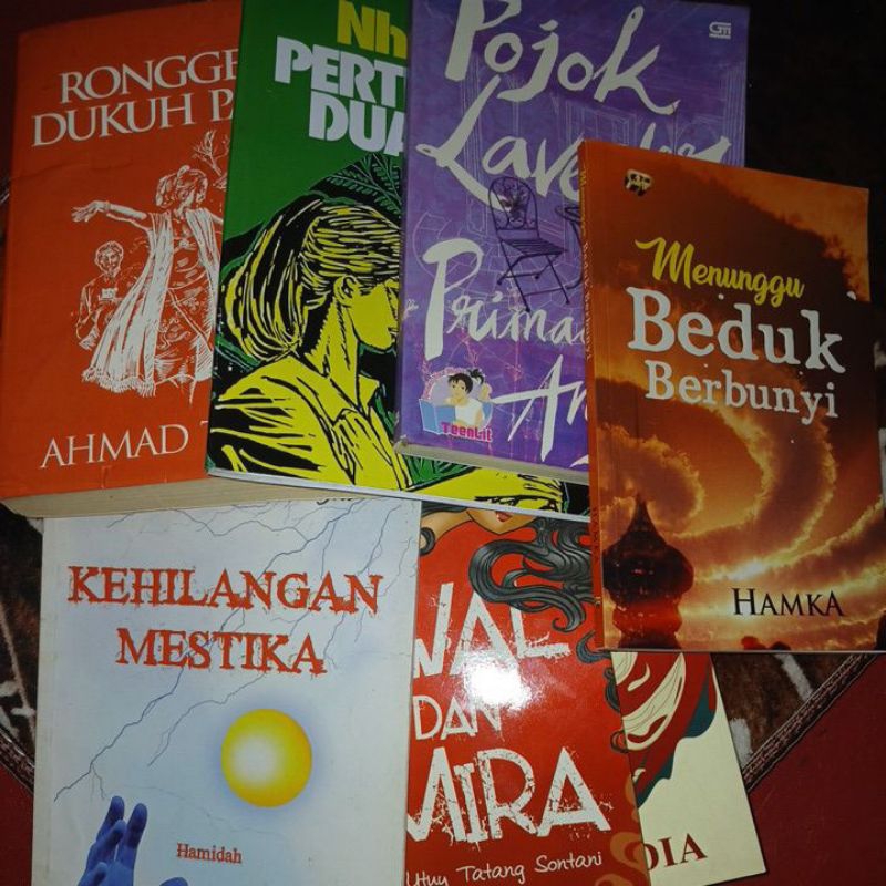 READY Novel Preloved bidadari berbisik menunggu beduk berbunyi pojok lavender pertemuan dua hati keh