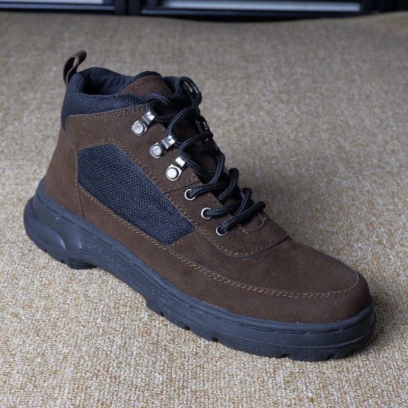 Sakozi-Ranger Sepatu Safety Pria Sepatu Gunung Haiking Touring