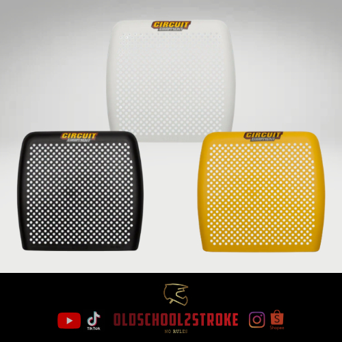 Papan Nomor Trail Jadul Vintage