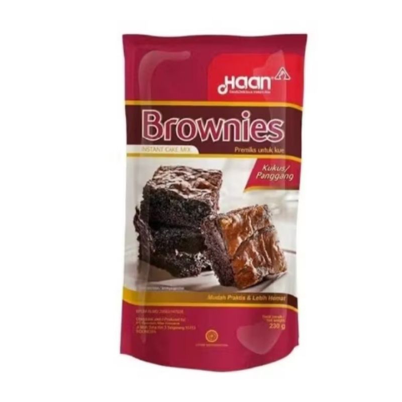 

HAAN BROWNIES INSTANT POUCH 230 GR
