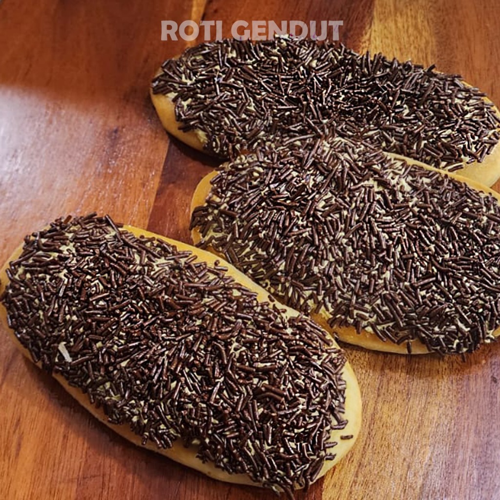 

Roti Long John Coklat / Keju Roti Gendut