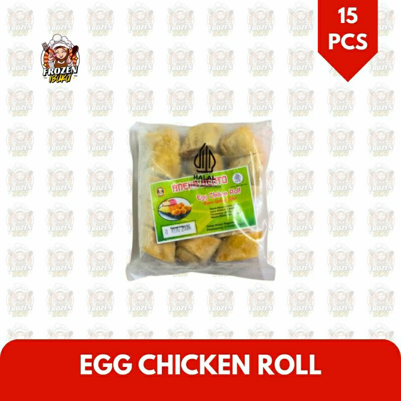 

EGG CHICKEN ROLL ANEKA BENTO ISI 15 PCS