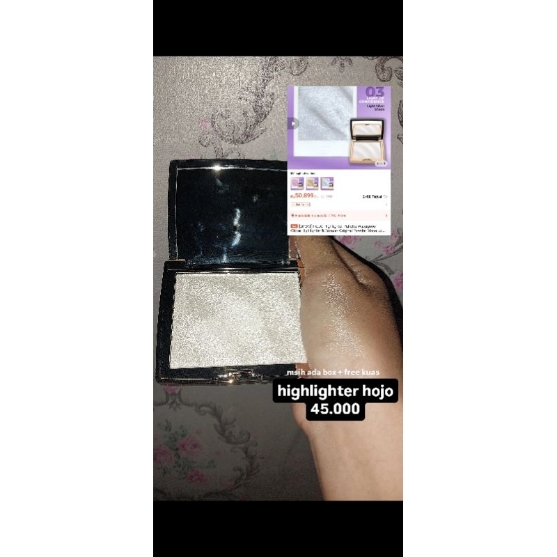 preloved highlighter hojo