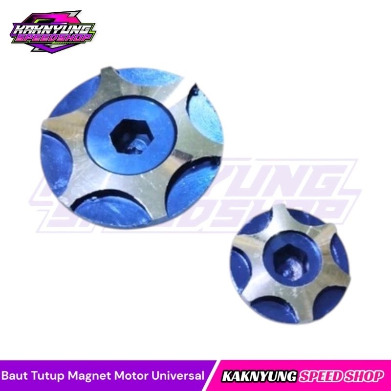 KOIN TUTUP MAGNET UNIVERSAL HONDA CNC KOIN TUTUP MAGNET MEGAPRO CB GL MP TIGER KOIN