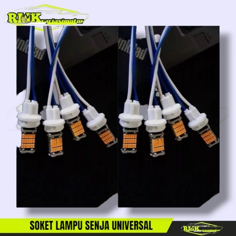 Soket Lampu Senja Soket Lampu Sein Lampu T10 Universal Motor dan Mobil