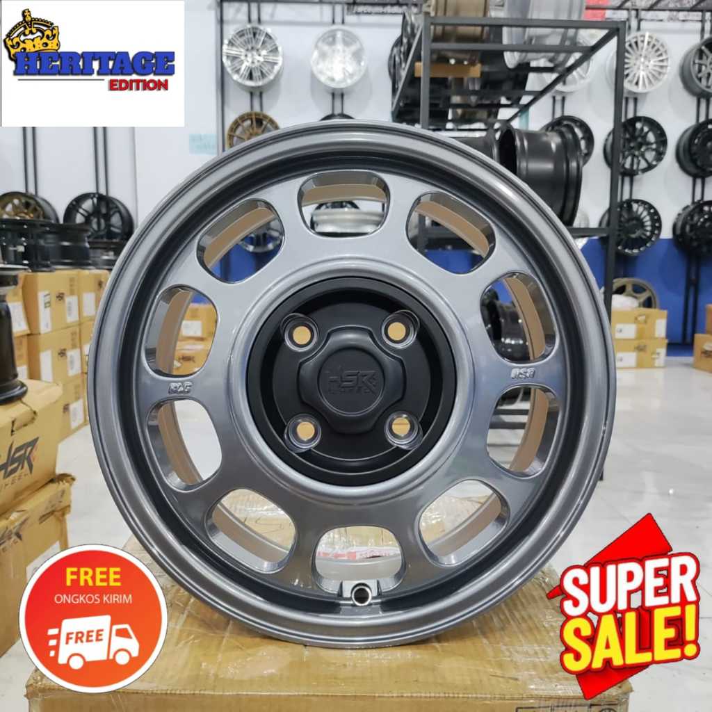 Velg mobil livina confero avanza xenia kijang panther murah ring 15 velg hsr wheel klg manado