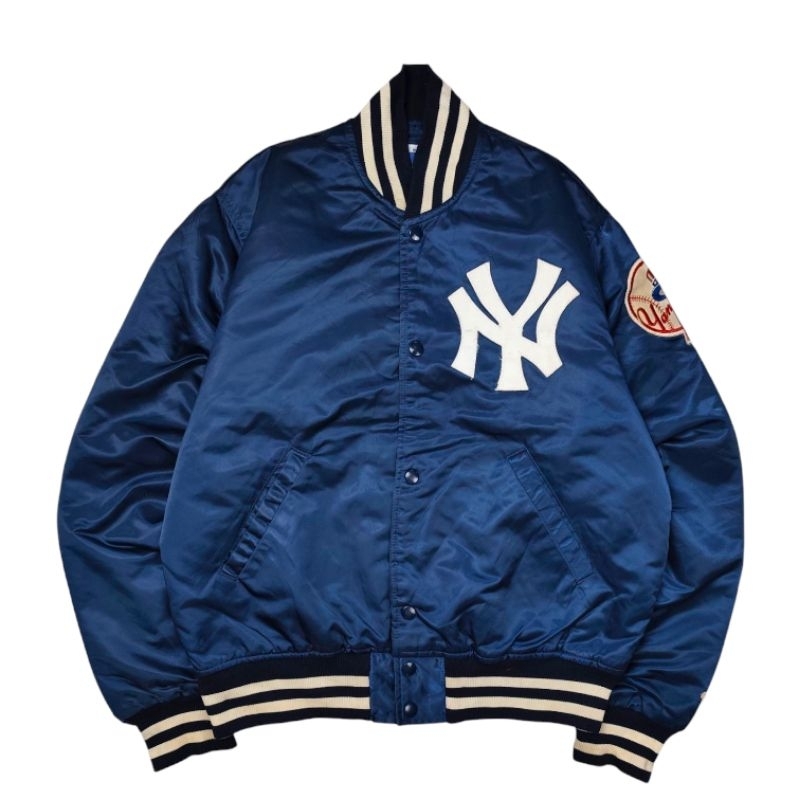Vintage 80s Starter MLB New York Yankees Varsity Jacket