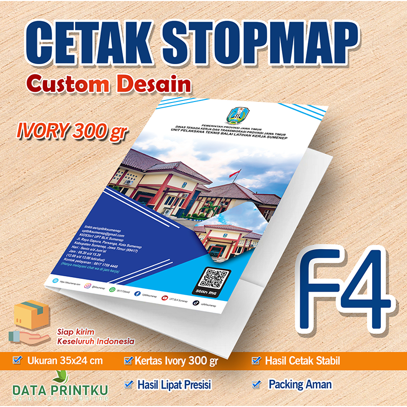 

Map Custom Ivory 300 gsm/Stopmap Custom/Map Dinas/Map Instansi/Map Sekolah/Map