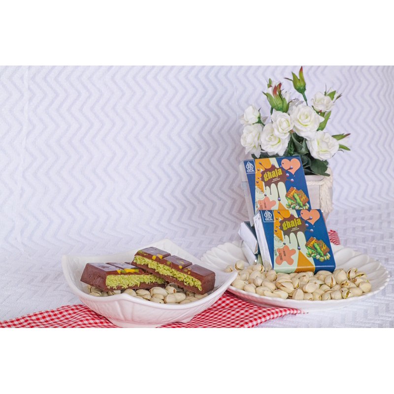 

COKLAT LOKAL GHAJA ORIGINAL MINI PISTACIO 90gram