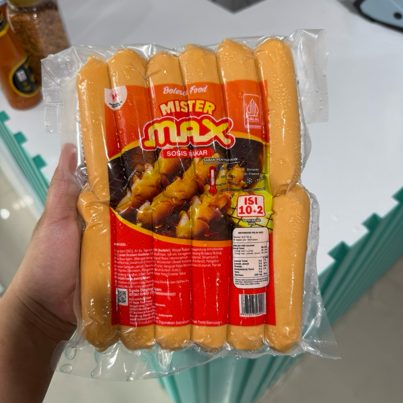 

Mister max sosis bakar isi 10+2