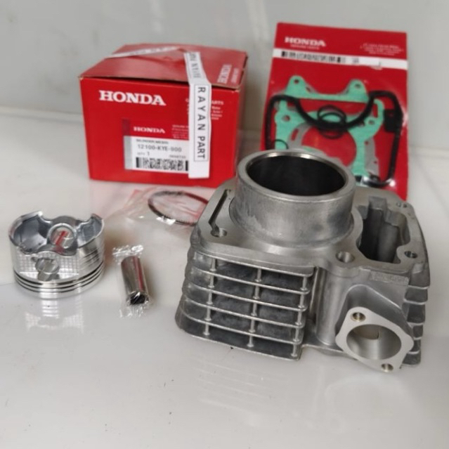 BLOK SEHER MEGAPRO NEW MEGAPRO NEW MONO KYE KOMPLIT PISTON KIT