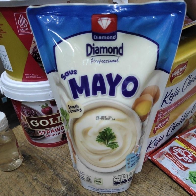 

SAUS MAYO DIAMOND 1KG ( 1 BUNGKUS/ PCS)