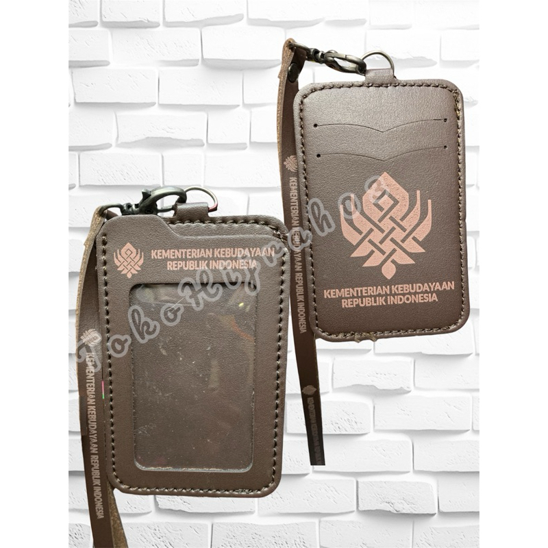 ID CARD NAETAG KEMENTERIAN KEBUDAYAAN ID CARD KEMENBUD LANYARD KEMENTERIAN KEBUDAYAAN HOLDER KEMENTE