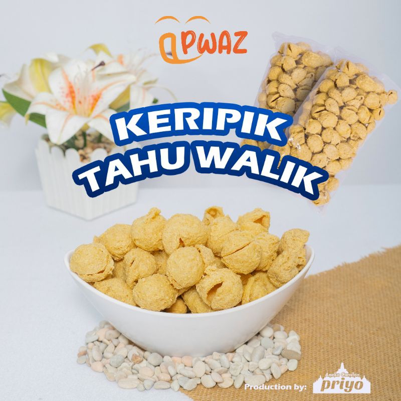 

Keripik Tahu Walik Original Priyo Snack Original Renyah & Gurih Khas Magelang