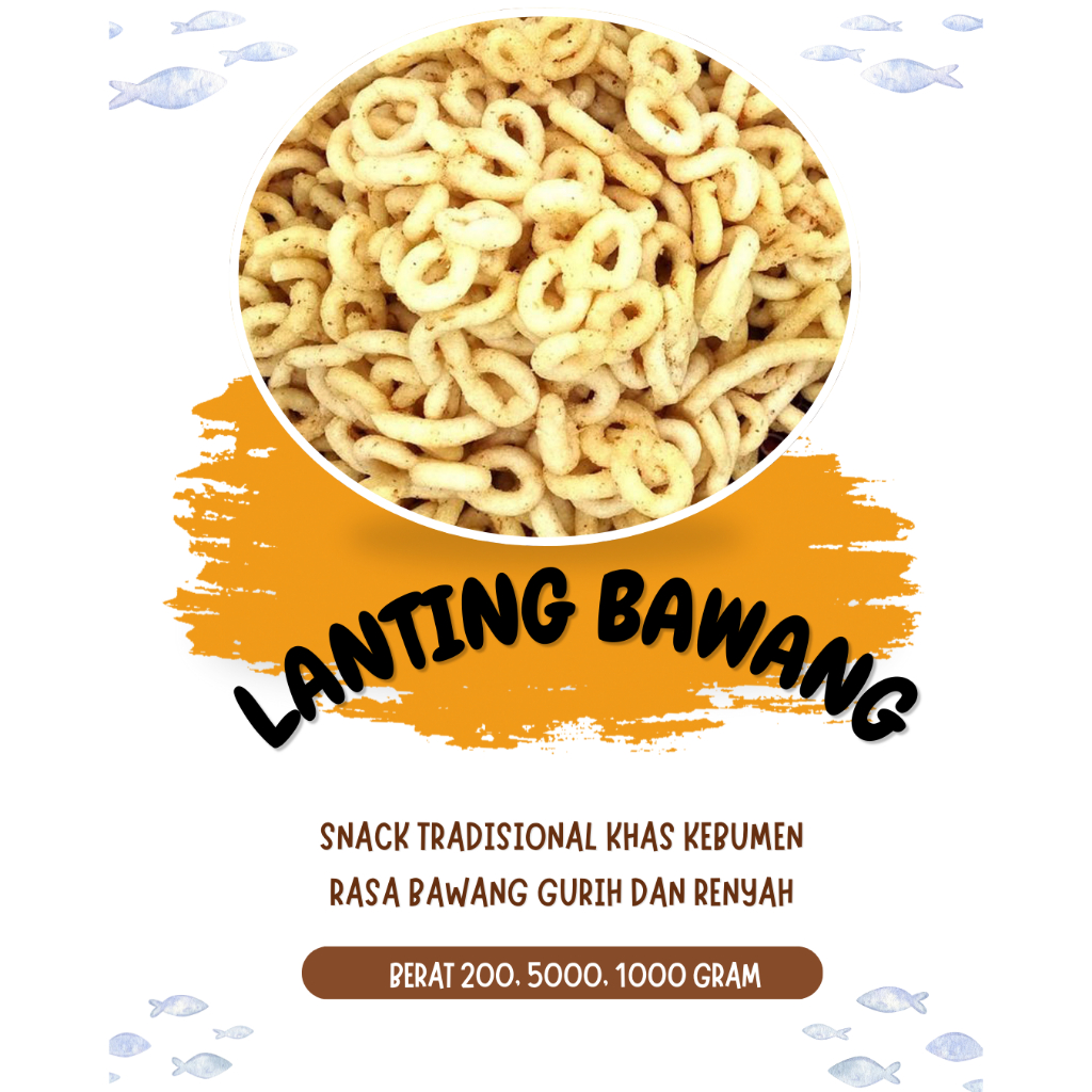

Lanting Bawang Lanting singkong Bumbu Klanting Lanting Kebumen Bumbu Rasa Bawang 200-1000 Gram