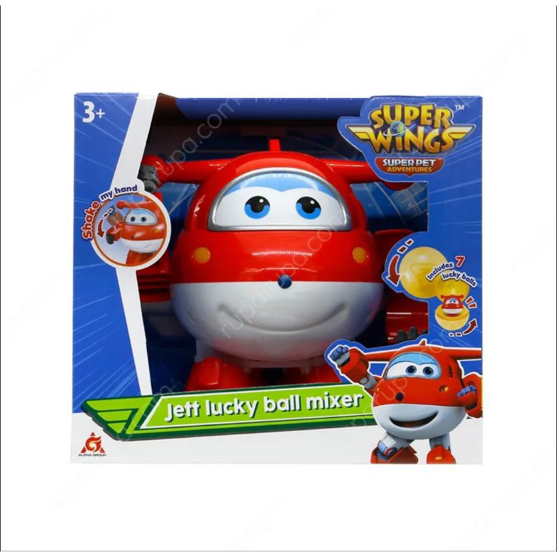 Mainan Robot Superwings Jett Lucky Ball Mixer