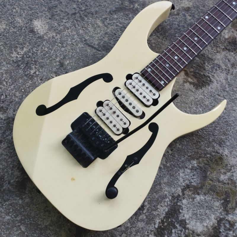 GITAR LISTRIK SUNSMILE PGM MODEL ORIGINAL SECOND + PACKING KAYU